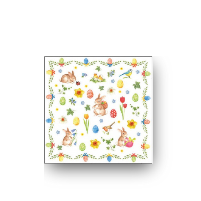 Papierserviette S • Easter Collage