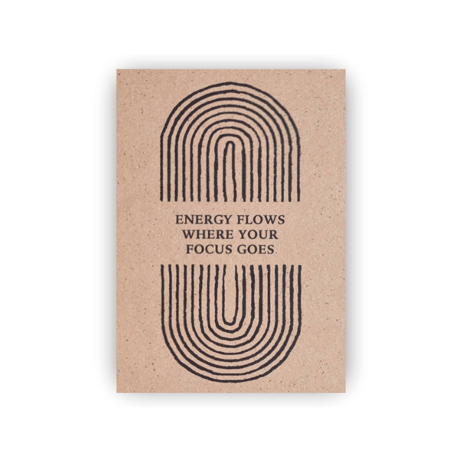 Postkarte • Energy flows where Focus goes