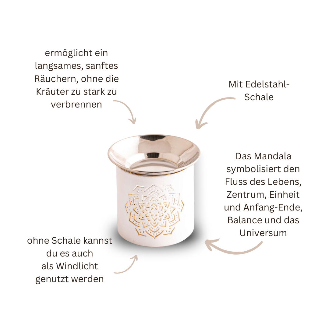 Räucherstövchen • Mandala