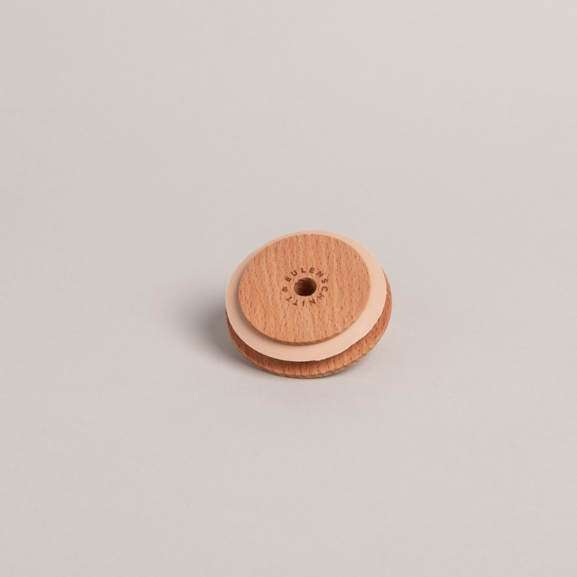 Deckel - für hohes Trinkglas - Das Leben ist schön