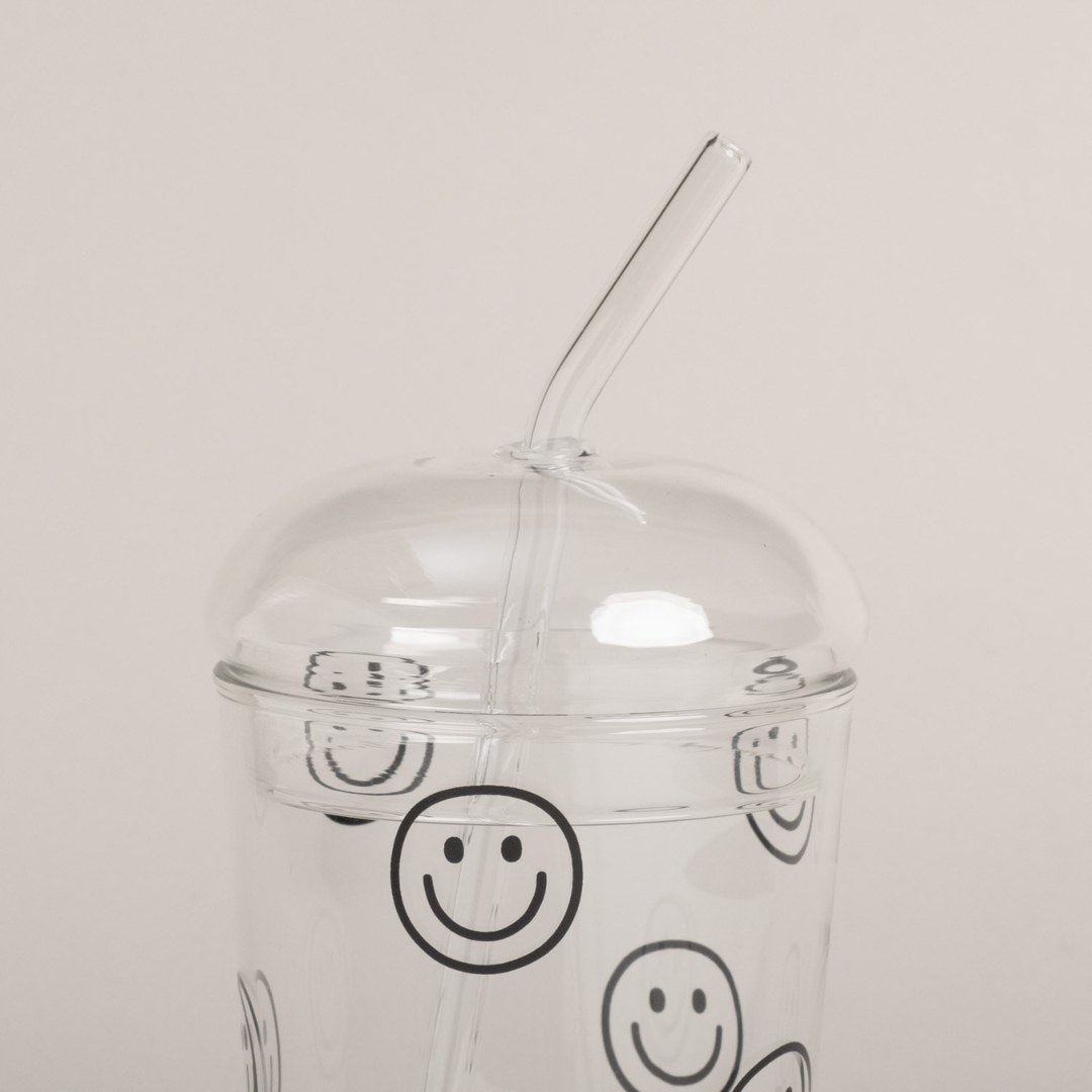 Glasdeckel - für hohes Trinkglas