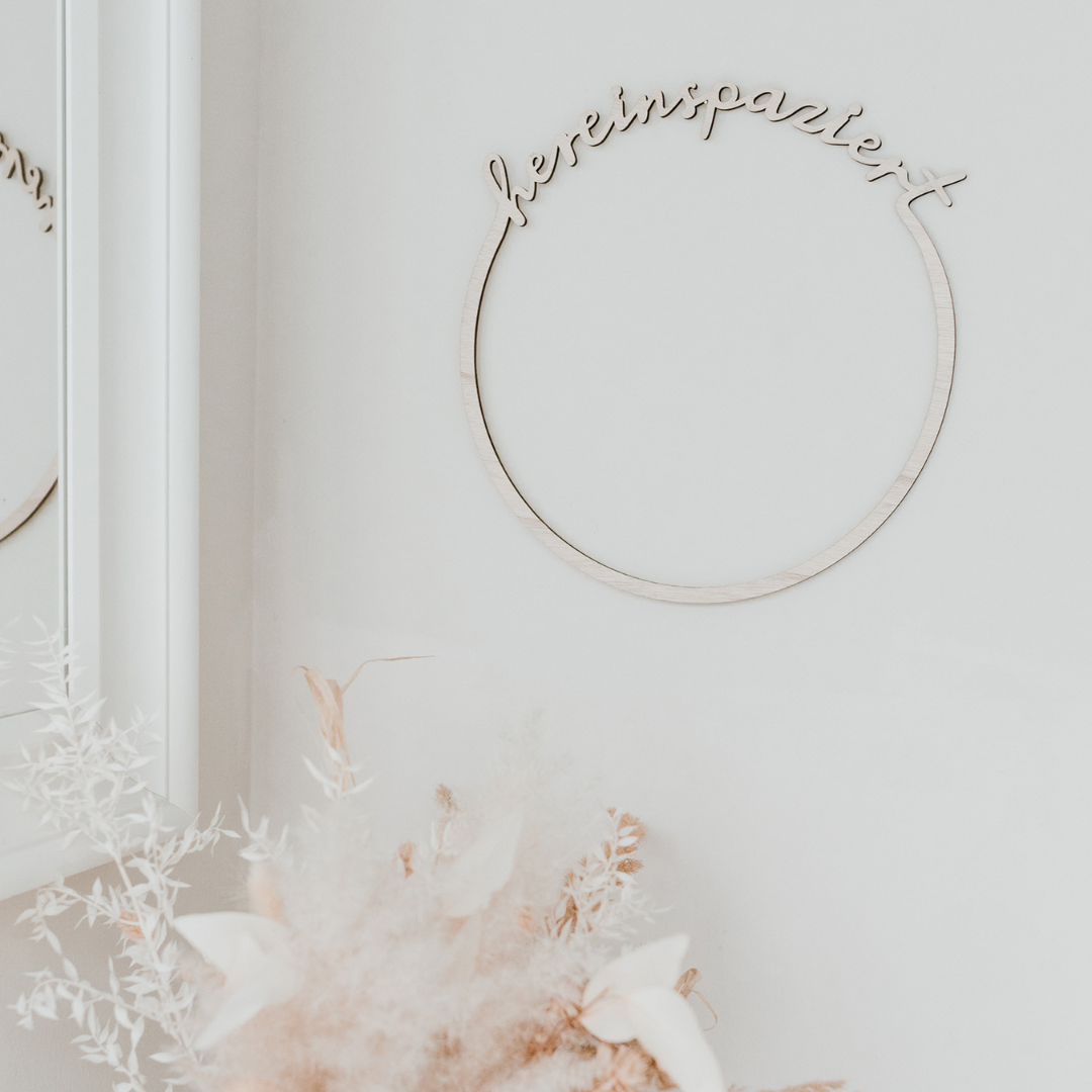 Holzkranz - Hereinspaziert