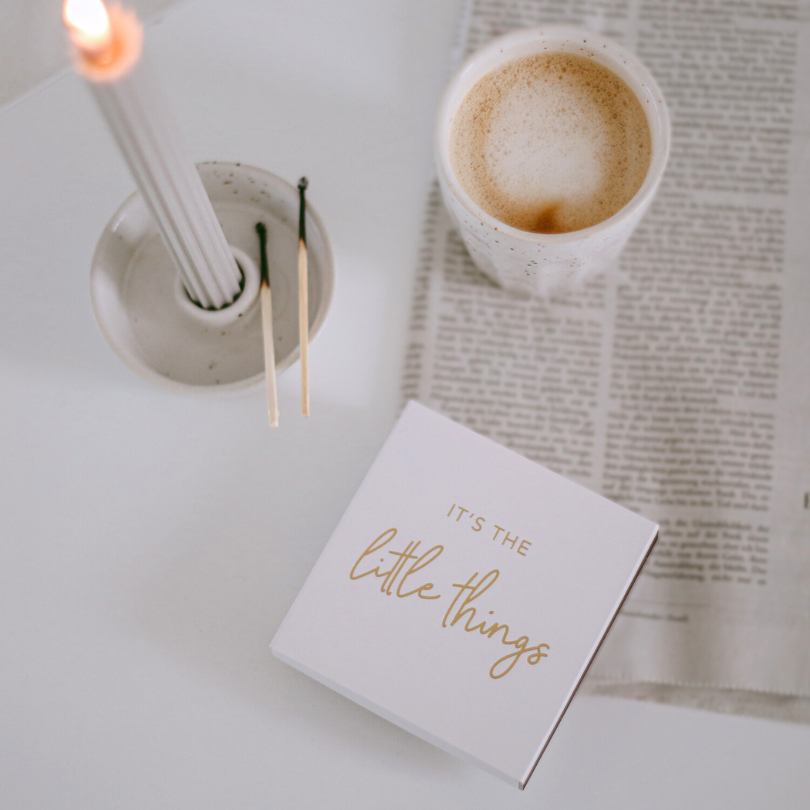 Streichhölzer • Little Things • Herz Gold