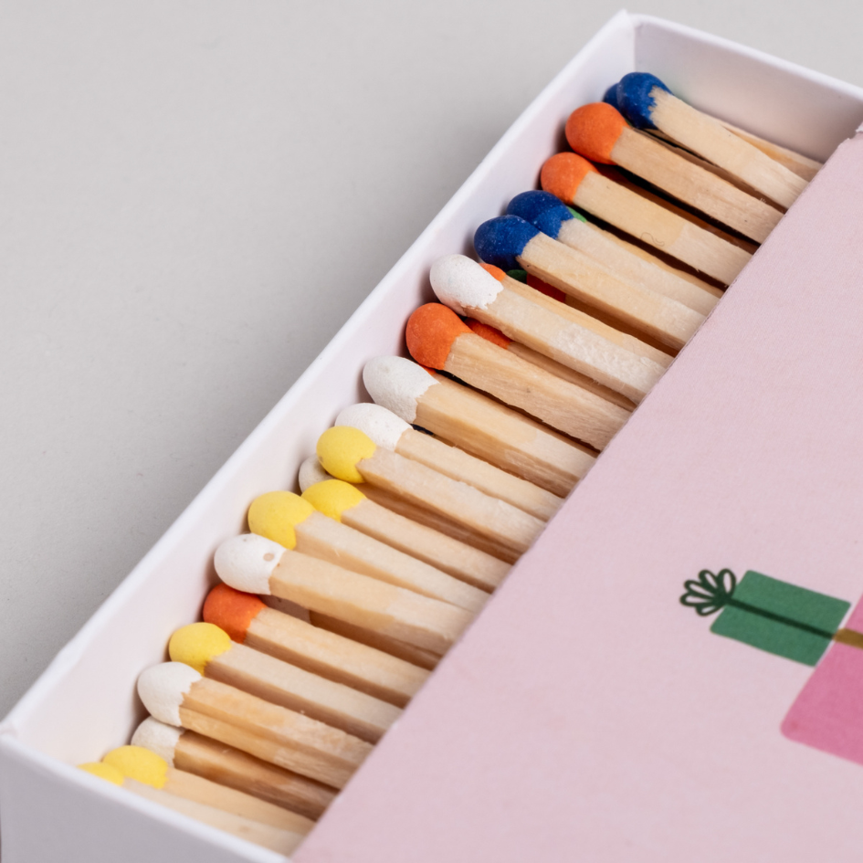 Streichhölzer • Merry Christmas • Geschenke