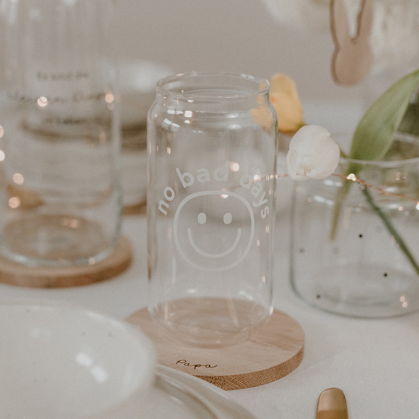 Hohes Trinkglas • No bad days!