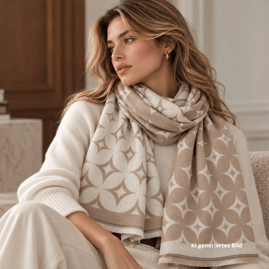 Schal - Emma - beige