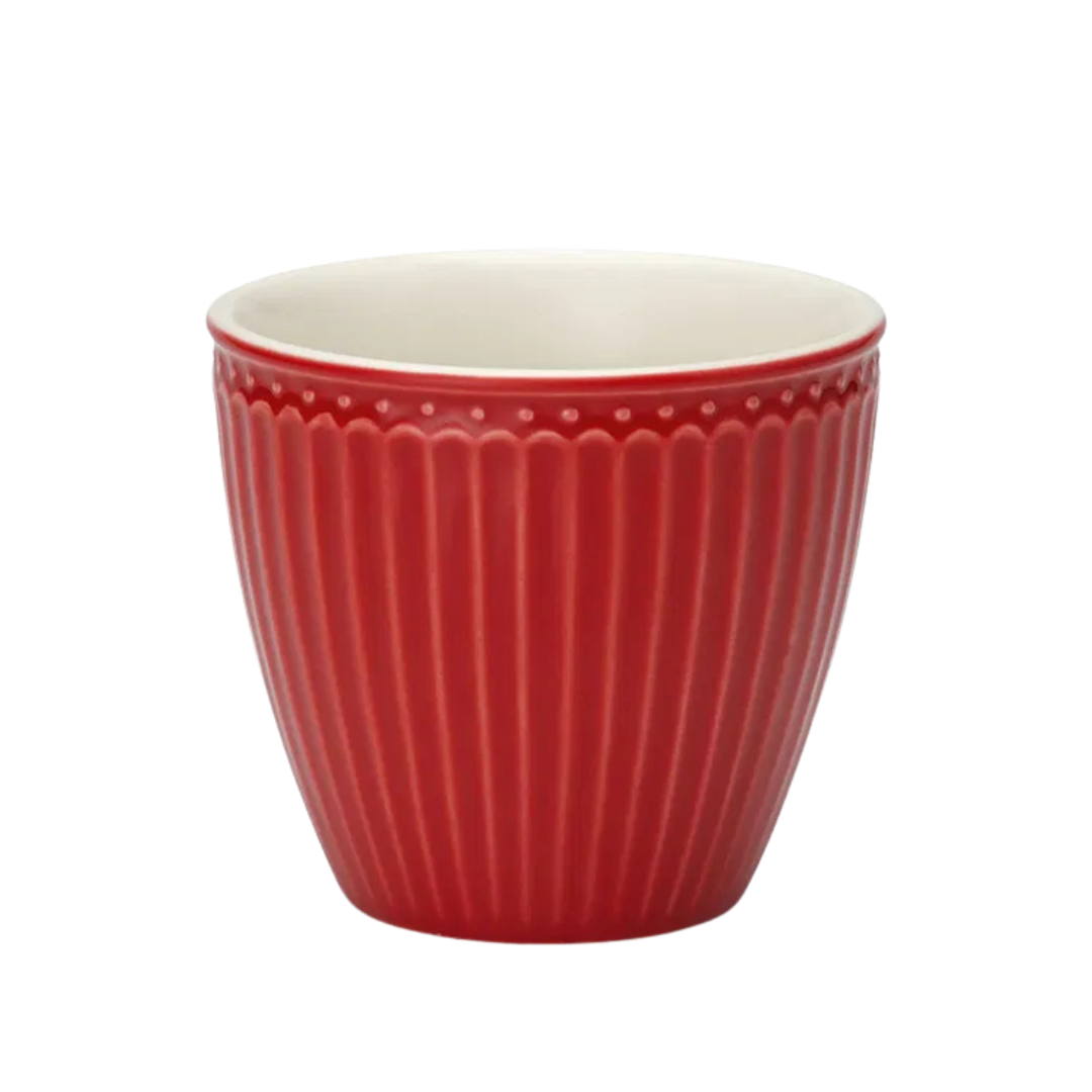 Latte Cup • Alice red