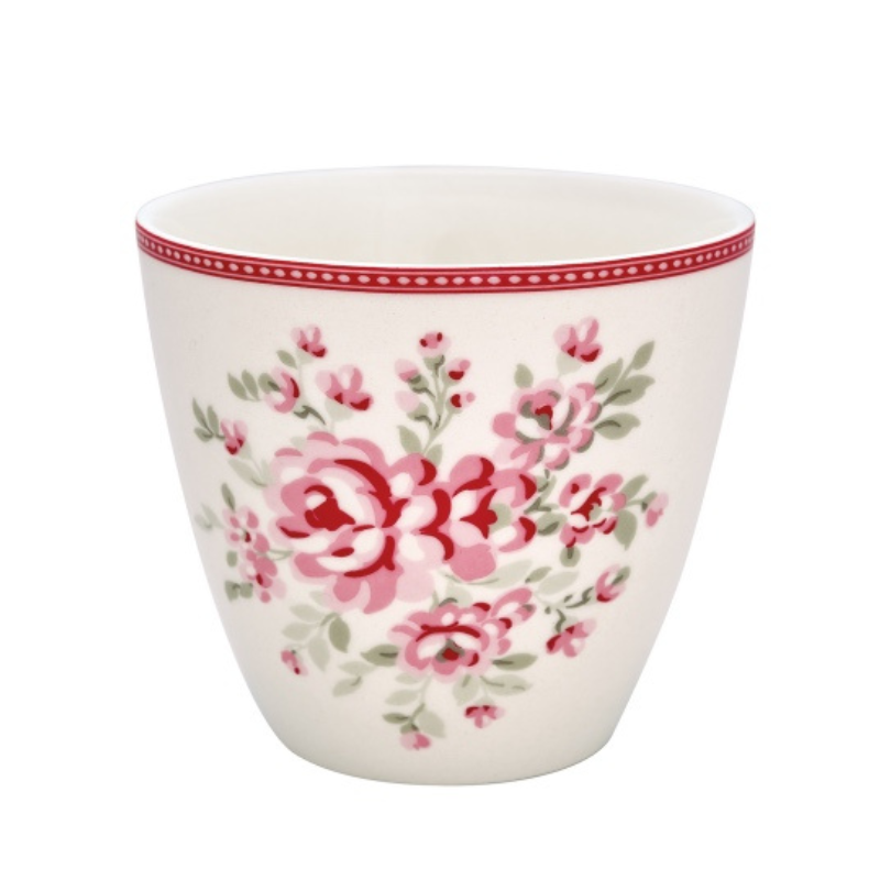 Latte Cup • Flora vintage