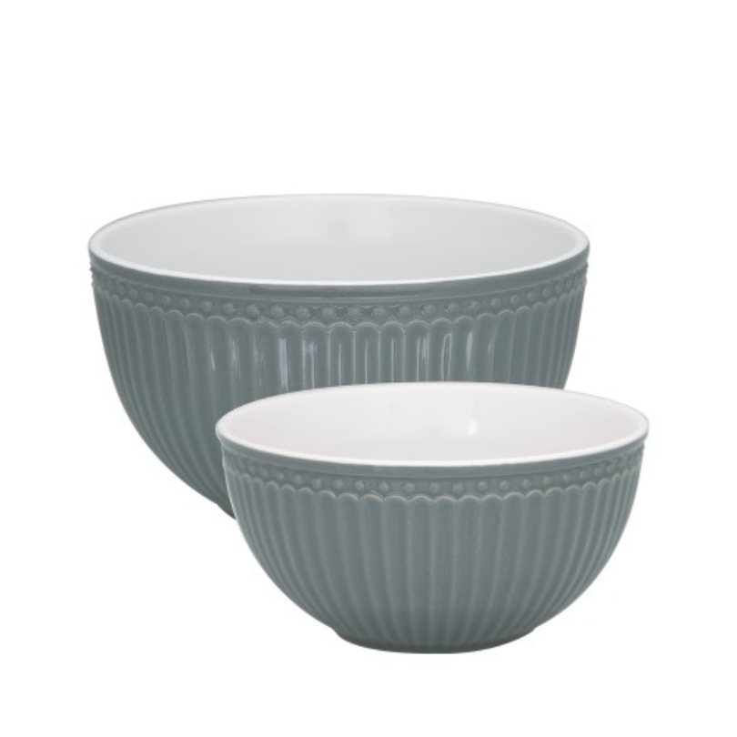 Servierschüsseln - Set - Alice stone grey