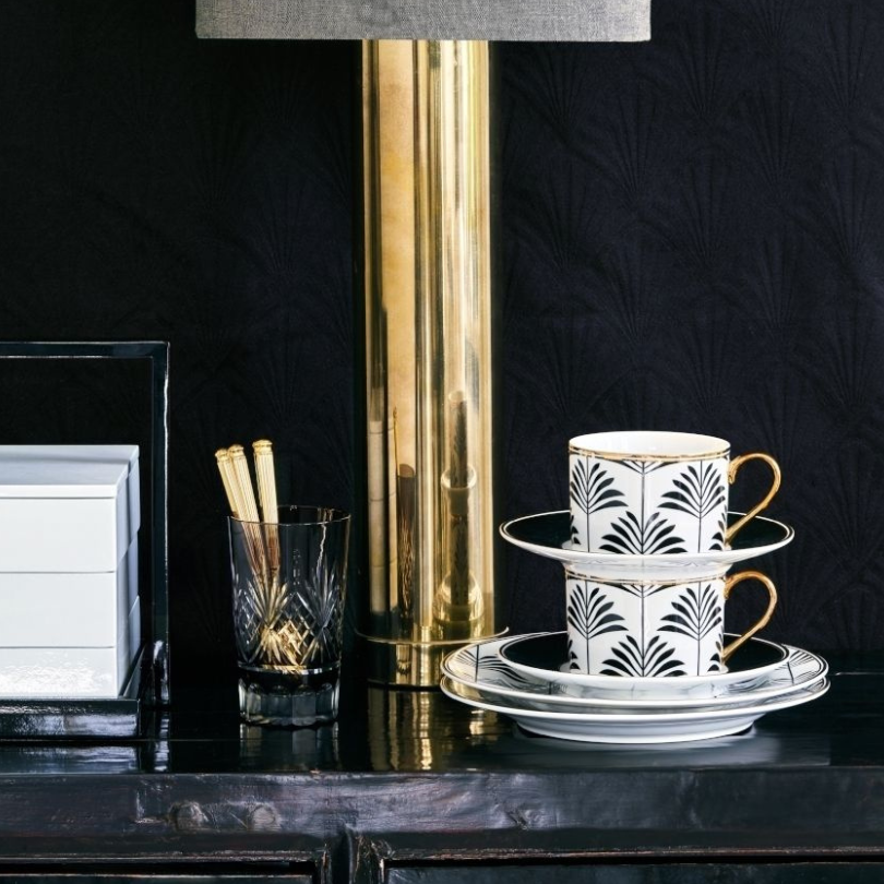 Teamug - mit Untersetzer - Maxime black