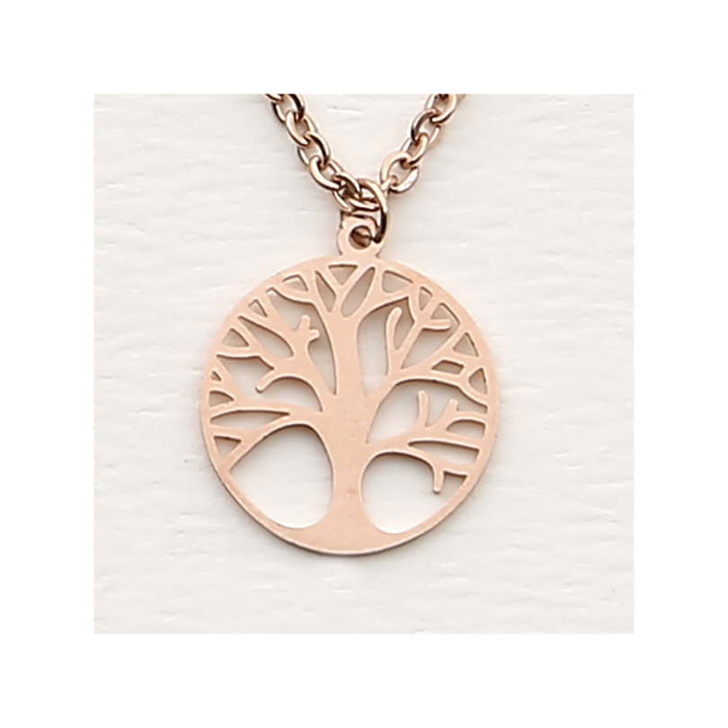 Kette • Classic • Lebensbaum roségold