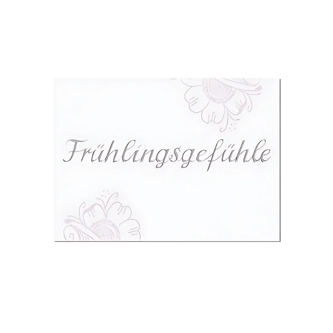 Postkarte - Frühlingsgefühle