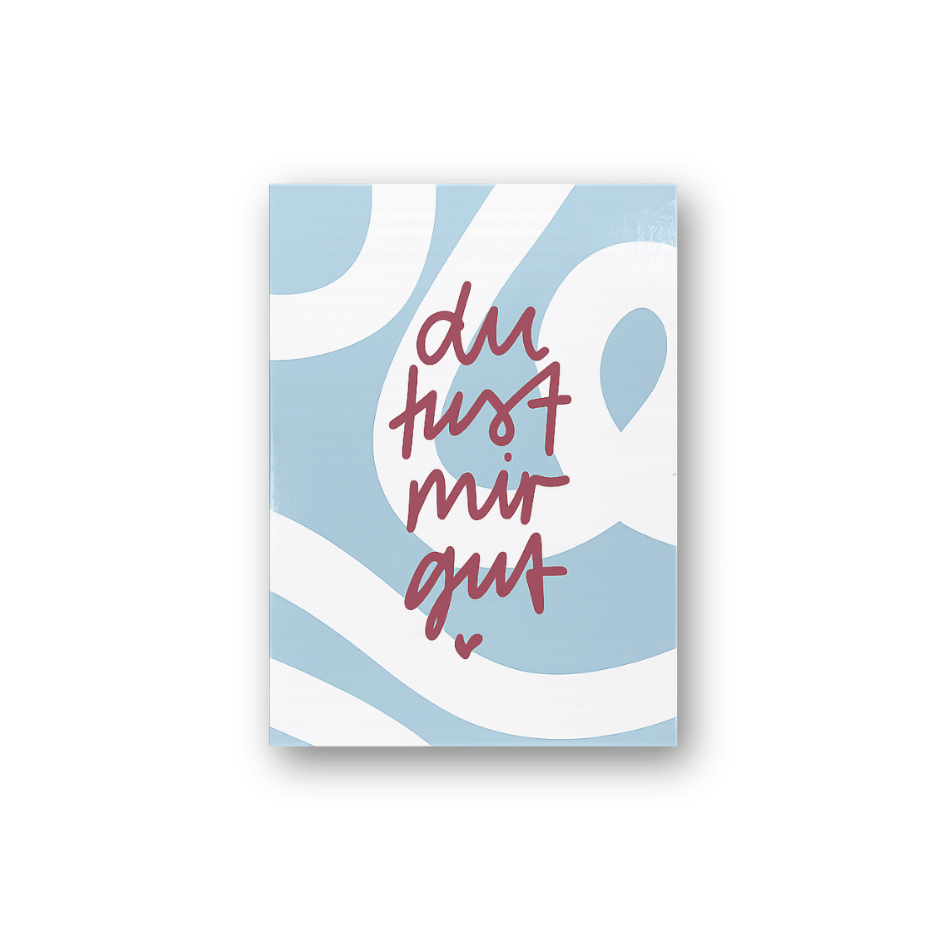 Postkarte - Du tust mir gut