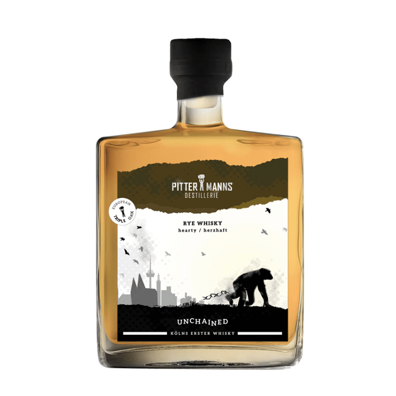 Pittermanns - Rye Whisky: Unchained - 55%vol. 0,5L