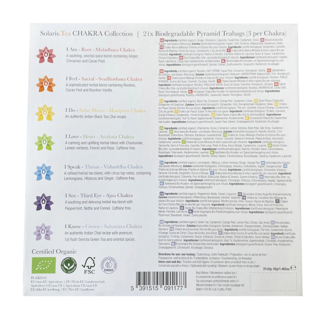 Tee Geschenkset - Chakra Collection