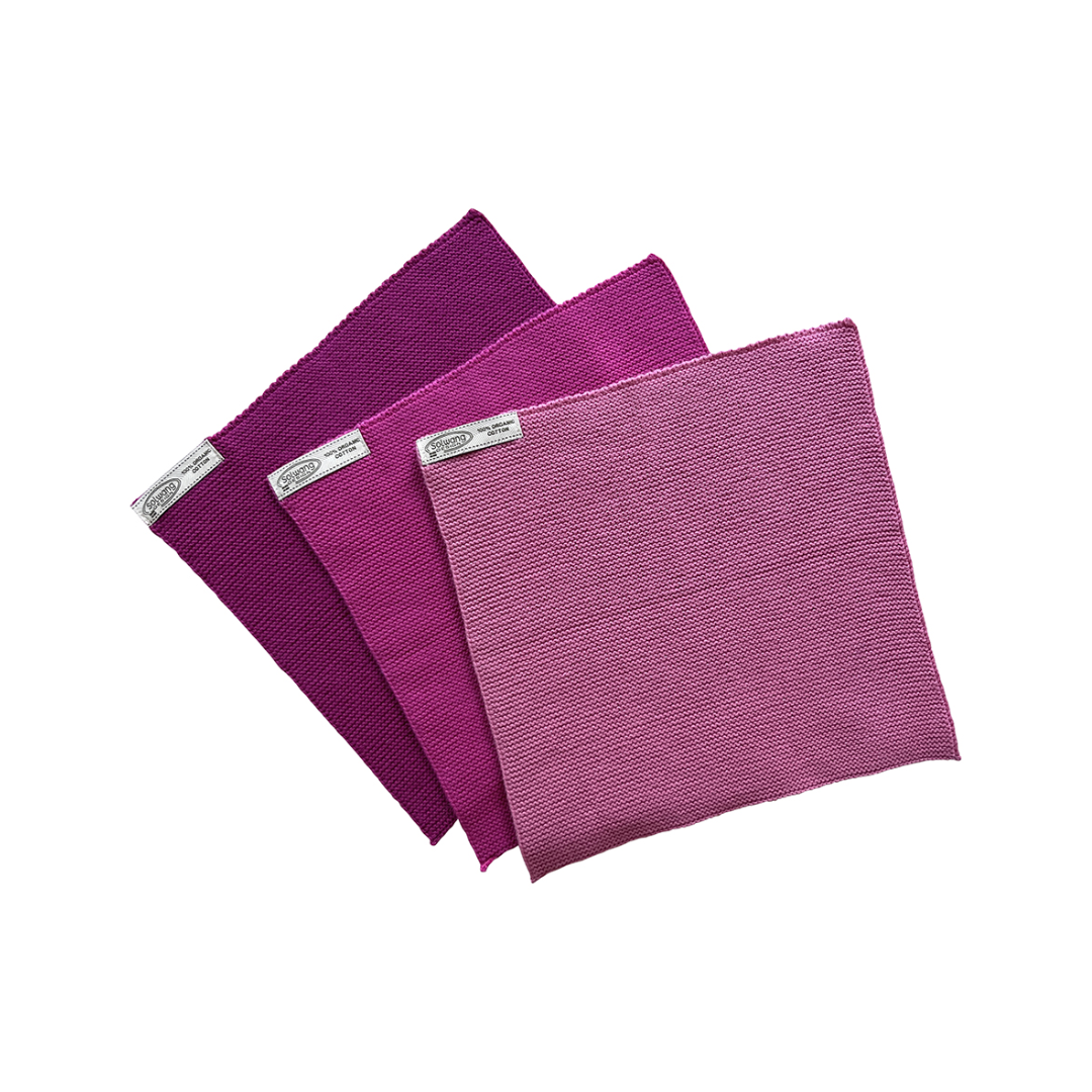 Wischtücher Bio - SET - Pink Kombi