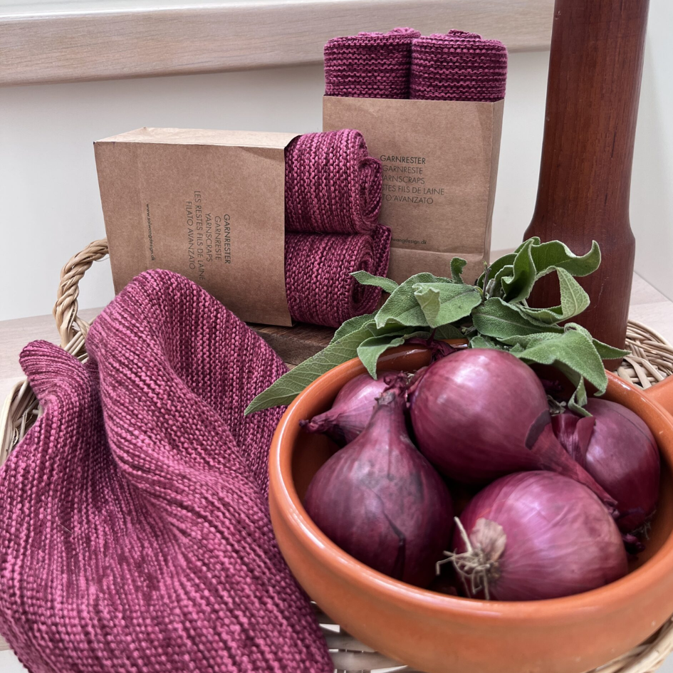 Wischtücher Bio - SET - nordic berry mix 2er Set aus Garnreste