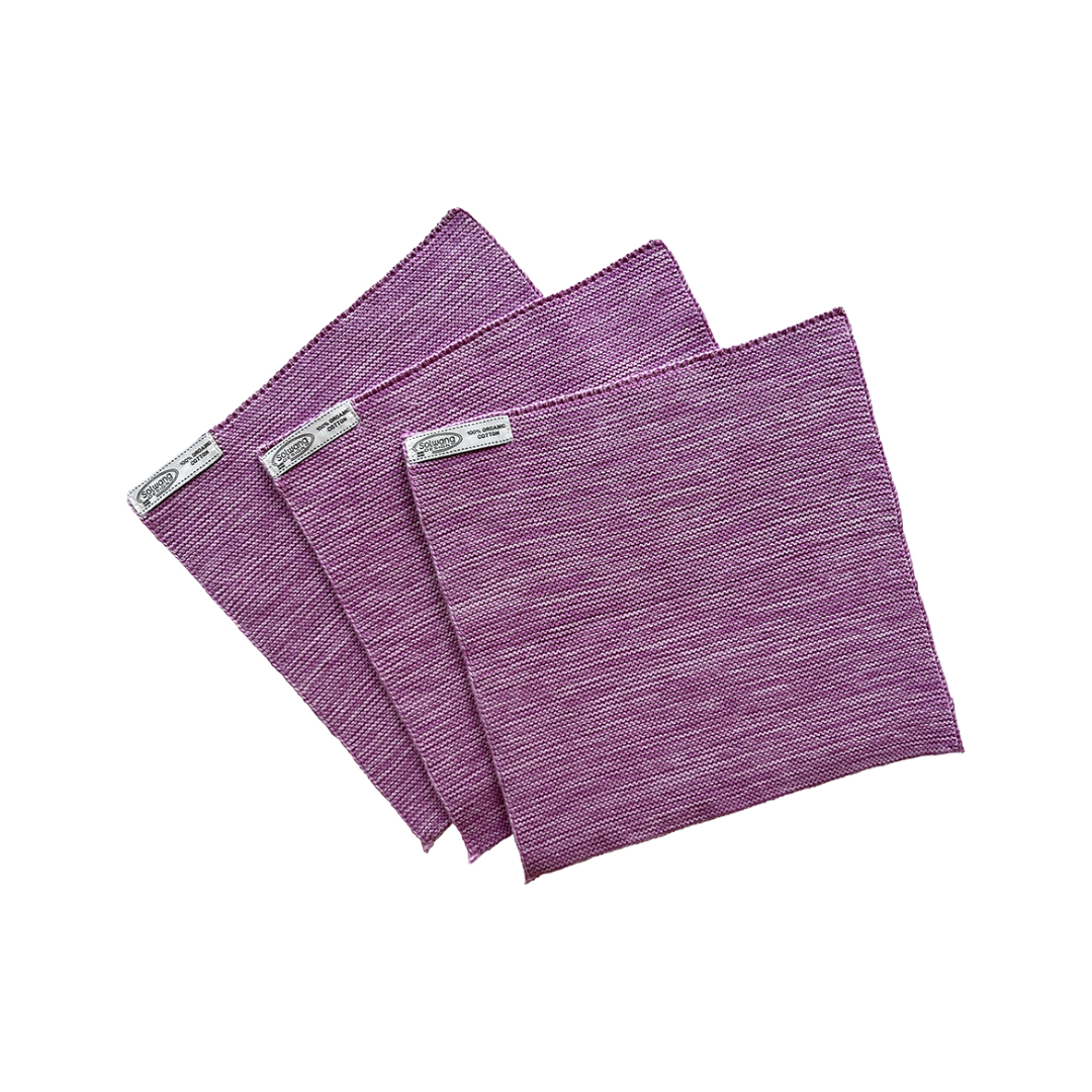 Wischtücher Bio - SET - rosa meliert