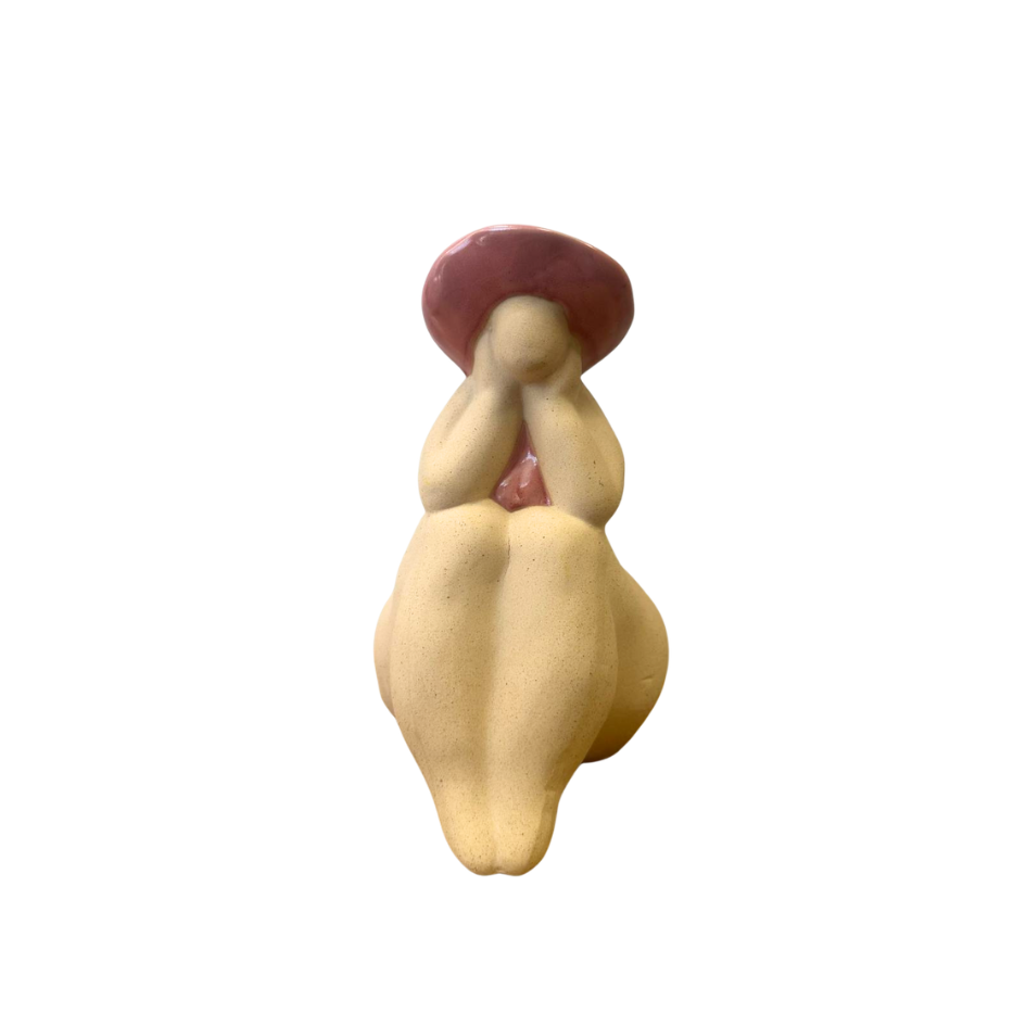Figur Maritim - Badedame Susanne rosa