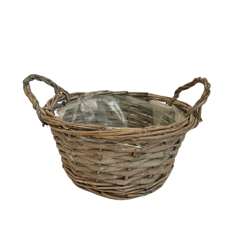 Pflanzkorb rund m. Henkel