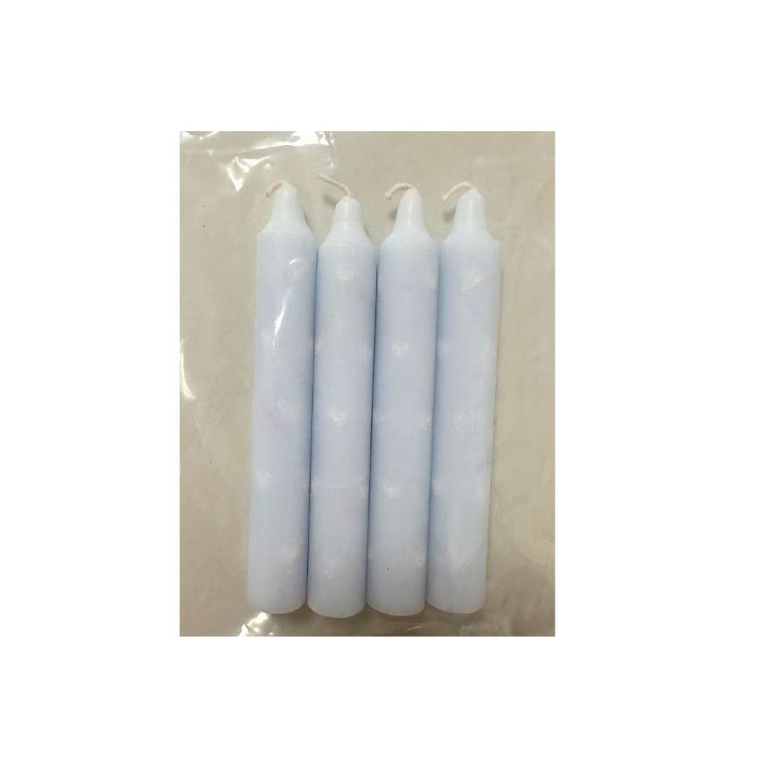 Baumkerzen S - SET - hellblau Herzen - *RESTPOSTEN