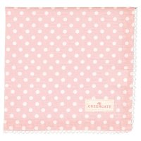 Stoffserviette - Spot pale pink