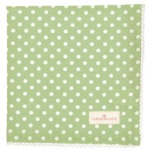 Stoffserviette - Spot pale green