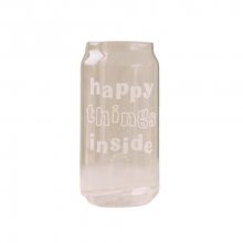 Trinkglas - Hohes Glas - Happy Things inside