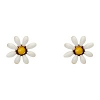 Ohrstecker - Flower Power - Daisy - white gold