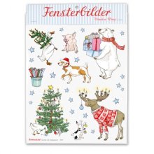 Fensterbilder - Weihnacht - selbsthaftend