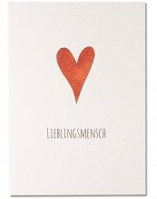 Postkarte - Lieblingsmensch