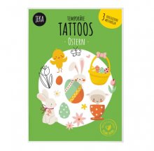 Tattoo - Kindertattoos - Ostern - 3 Bögen