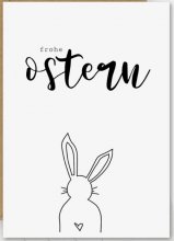 Postkarte - Minimal - Frohe Ostern