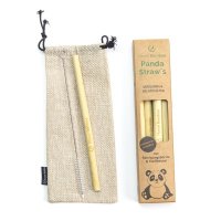 Bambus Trinkhalme - 10er Set