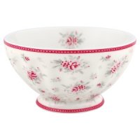 Schüssel - French Bowl XL - Flora white