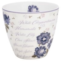 Latte Cup - Beatrice white