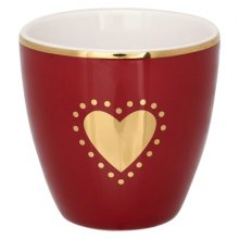 Mini Latte Cup - Penny bordeaux