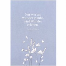 Postkarte - Wunder erleben