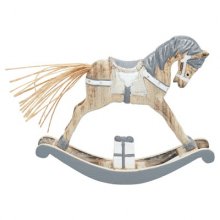 Schaukelpferd - Rocking Horse - GREY - S