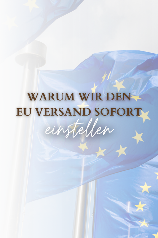 Neue PPWR & EPR-Pflichten 2026: Warum wir den Versand innerhalb der EU eingestellt haben