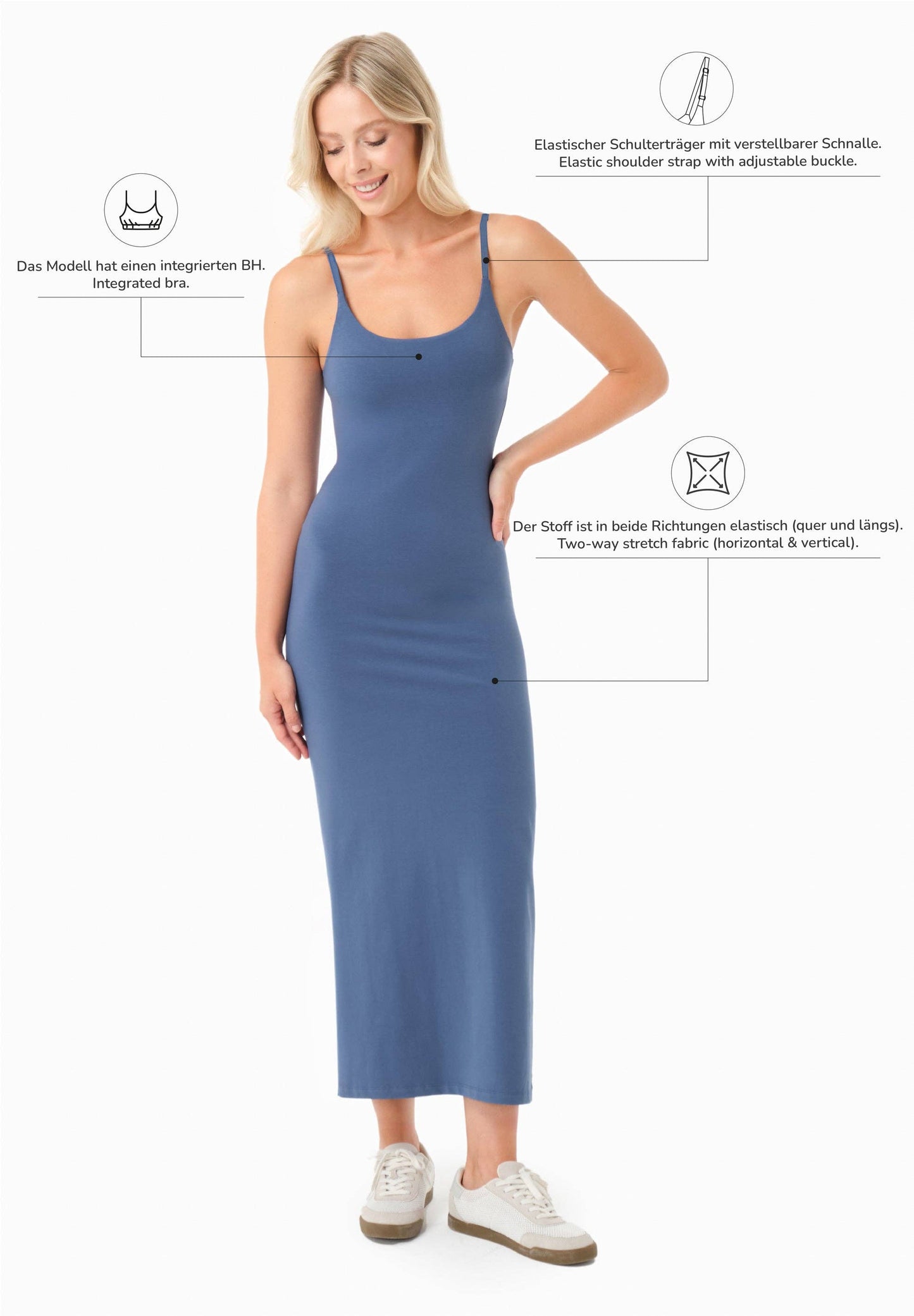 Kleid - DIANNA - Bio-Baumwolle