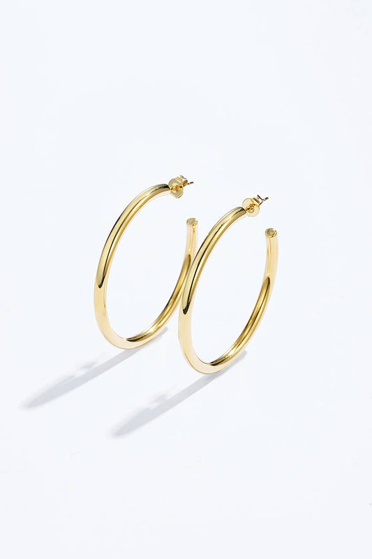 Ohrringe - Halbcreole - Edelstahl