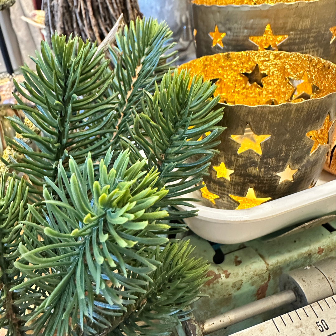 Kunstblume - Tannenzweig klein