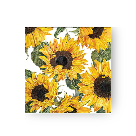 Papierserviette M - Sunflower Blossoming