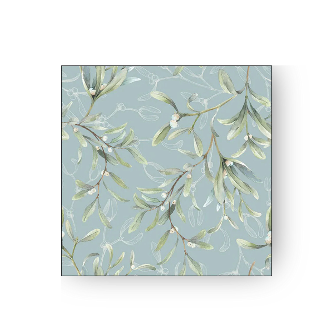 Papierserviette M - Mistletoe all over