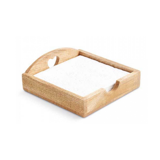 Serviettenhalter - Holz Herz