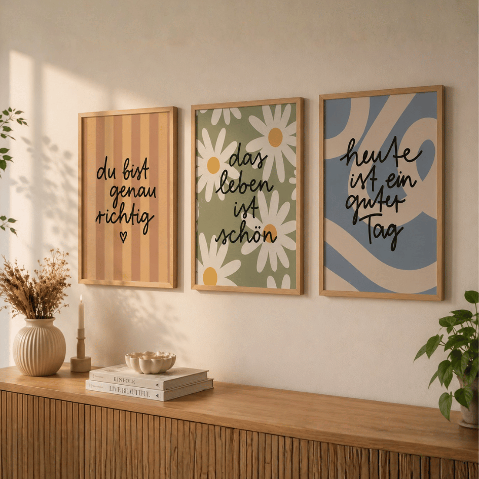Poster - das Leben ist schön