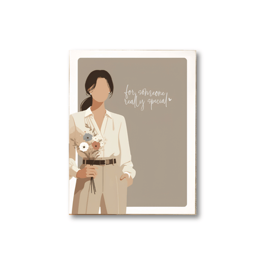 Postkarte - For someone really special