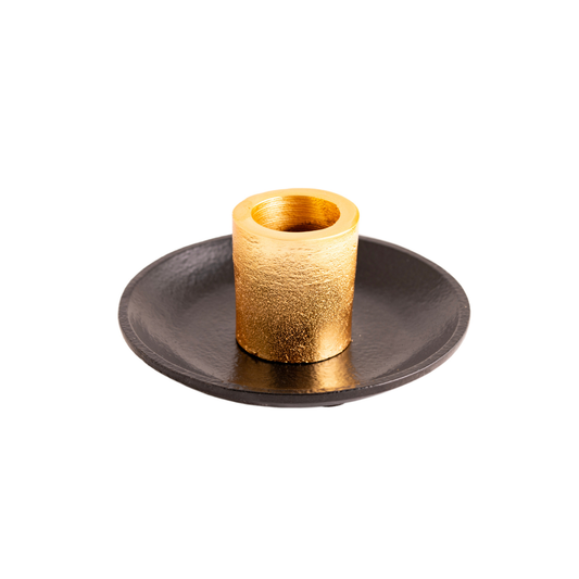 Räucherhalter Palo Santo Halter • Gold Schwarz