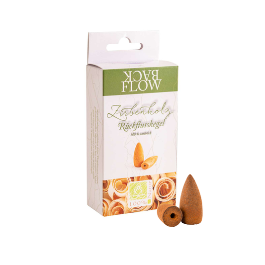 Backflow Kegel Zirbenholz – 100% naturrein